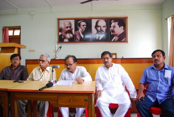 Left Front focuses on development, corruption charges on Congress in panchayat poll campaign Left Front focuses on development, corruption charges on Congress in panchayat poll campaign